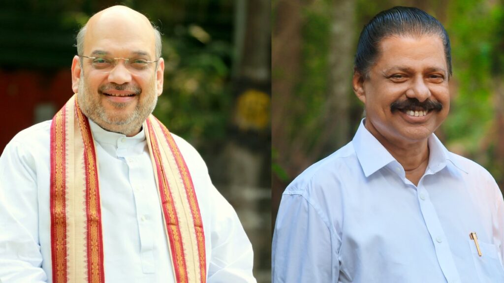 അമിത് ഷായും എം വി ഗോവിന്ദനും നേര്ക്ക് നേര്; രാഷ്ട്രീയ പോരിന് തയ്യാറായി തൃശൂര്