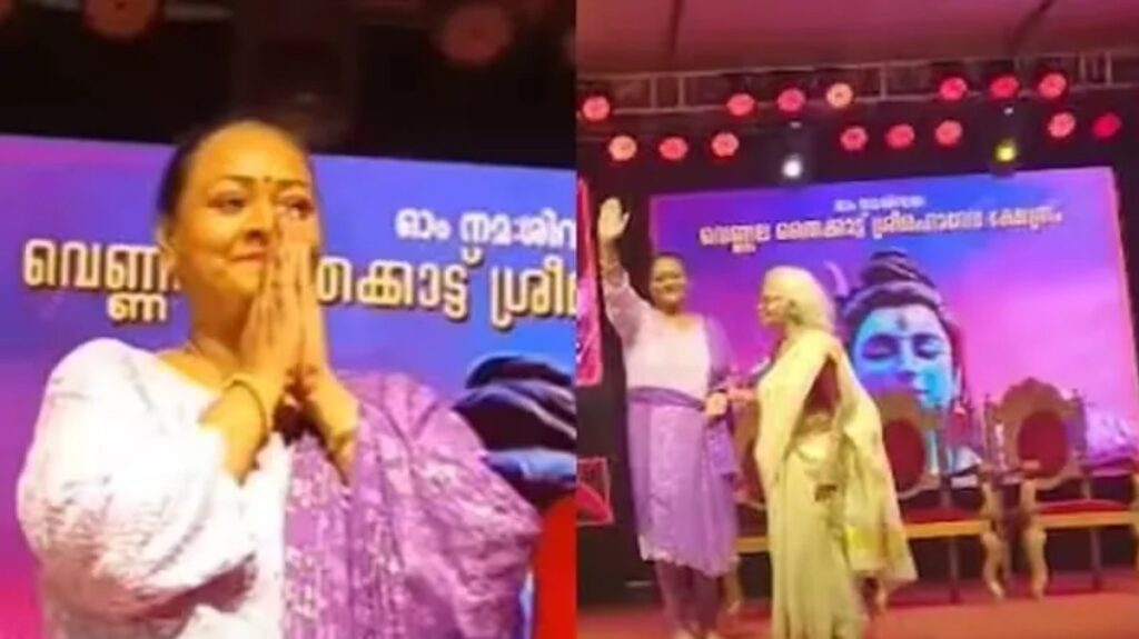 മാളിലെ പരിപാടി നടത്താന് സമ്മതിച്ചില്ല; ഷക്കീലയ്ക്ക് ക്ഷേത്രത്തില് ലഭിച്ചത് ഗംഭീര വരവേല്പ്പ്