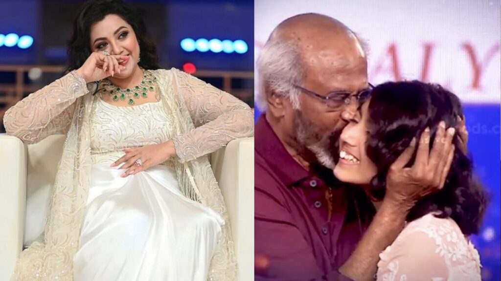 അങ്കിള് എനിക്കൊരു ഉമ്മ തരാമോ?; രജനികാന്തിനോട് മീനയുടെ മകളുടെ ചോദ്യം