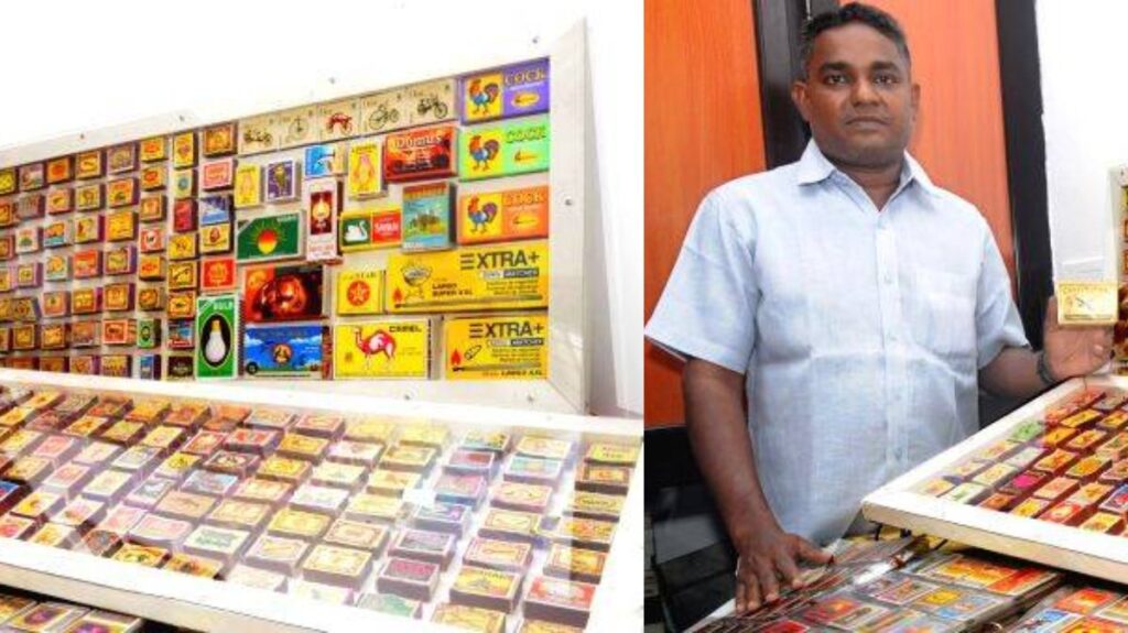 പുതു തലമുറയ്ക്ക് അറിയാത്ത തീപ്പെട്ടിക്കൂട് ശേഖരണത്തില് തിരക്കിലാണ് സന്തോഷ്